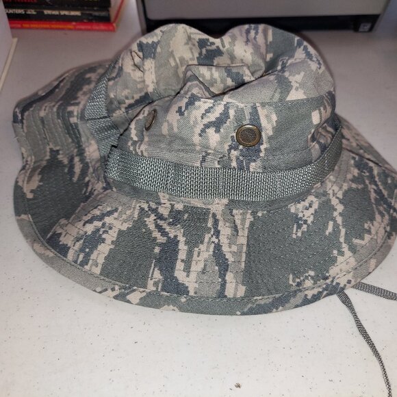 Air Force ABU Camo Boonie US Military Type V Boonie Hat- 6 1/2 - Picture 1 of 2